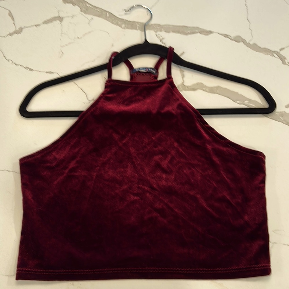 Velvet Tank Shirt